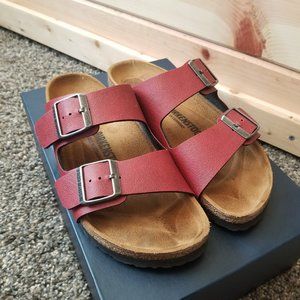 Red Arizona Birkenstocks